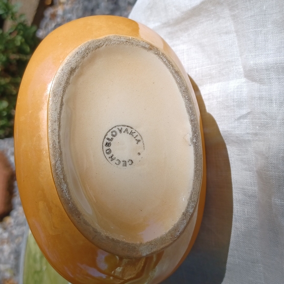 Czechoslovakian lusterware dish - Picture 3 of 4